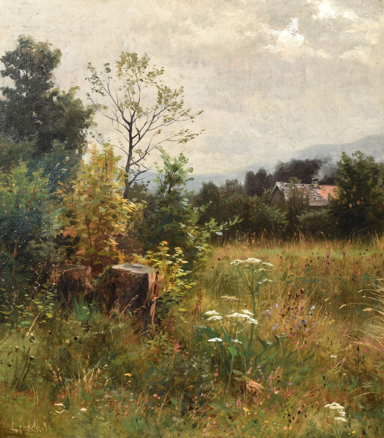 Otakar Lebeda (1877 – 1901) Světla a stíny